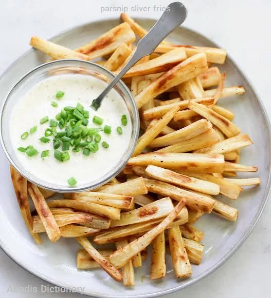 parsnip sliver fries